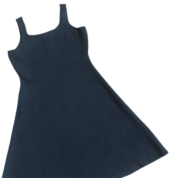 Christian Lacroix Black Sheath Bodycon Dress Sleeveless Crystal Bow Size Medium - Picture 9 of 11